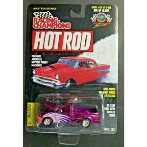 1998 Racing Champions #23 Hot Rod Mag '97 F-150 P/U Purple1:63 HW1